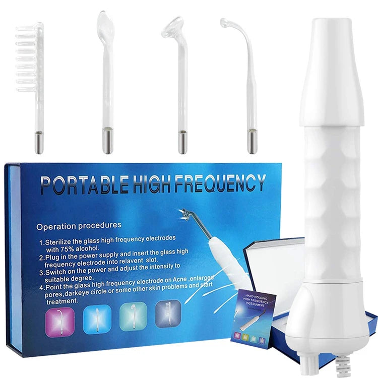 High Frequency Skin Therapy wand 4 in 1