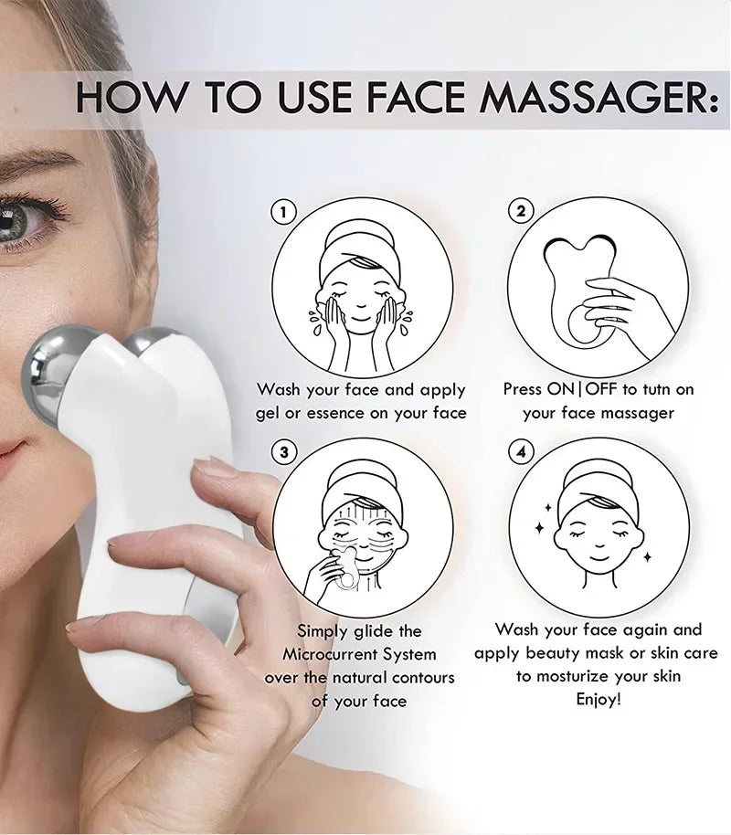 Microcurrent Facial Toning Device