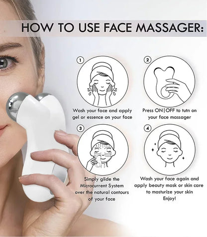 Microcurrent Facial Toning Device